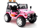 Електромобіль для дітей Lean Toys Jeep Raptor S618 EVA Рожевий (5902808153597) - зображення 2
