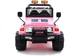 Електромобіль для дітей Lean Toys Jeep Raptor S618 EVA Рожевий (5902808153597) - зображення 5