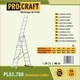 Універсальна драбина ProCraft PLA3.788 (003788) - зображення 6