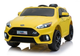 Samochód elektryczny dla dzieci Lean Toys Ford Focus Żółty (5907625580823) - obraz 10