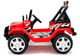 Електромобіль для дітей Lean Toys Jeep Raptor S618 EVA Червоний (5902808153580) - зображення 3