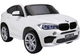 Samochód elektryczny dla dzieci Lean Toys BMW X6M Biały (5902808155188) - obraz 1