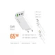 Зарядний пристрій ColorWay GaN Mini 65W PD Port PPS USB (USB-2C1A) cable Type-C&Lightning (CW-CHS058PDCL-WT) (254198) - зображення 7