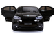 Samochód elektryczny dla dzieci Lean Toys BMW X6M lakierowany Czarny (5902808155201) - obraz 2