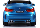 Samochód elektryczny dla dzieci Lean Toys BMW X6M lakierowany Niebieski (5902808155225) - obraz 2