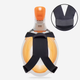 Полнолицевая Маска для Плавания Ныряния Снорклинга Subea Easybreath S/M Оранжевый Без Сумки - изображение 6