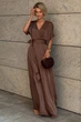 Сукня Jadone Fashion Розалія M шоколад - зображення 5