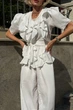 Костюм Jadone Fashion Юкси S молоко - изображение 6