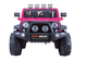 Samochód elektryczny dla dzieci Lean Toys Jeep HP012 Różowy (5902808159445) - obraz 4