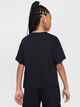 Підліткова футболка для дівчинки Nike G Nsw Tee Graphic Star HM6303-010 147-158 L Чорна (197602727449) - зображення 2