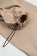 Мужские брюки карго стрейч-коттон с карманами большого размера батал демисезонные весна-лето-осень песочный 7XL - изображение 3