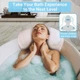 Подушка для ванны на присосках Bath pillow Белая - изображение 8