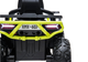Quad elektryczny dla dzieci Lean Toys XMX607 Biały (5907625581356) - obraz 5