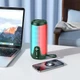 Портативная беспроводная Bluetooth колонка акустика Borofone BR33 с подсветкой RGB |BT5.0, 10W, USB, TF, AUX, FM, TWS| Зеленый - изображение 2