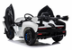 Samochód elektryczny dla dzieci Lean Toys McLaren Senna Biały (5908275991588) - obraz 8