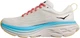 Женские кроссовки HOKA ONE ONE BONDI 8 1127952 BSW 40 (EU 40, USA 8B, 25 см) белые с голубым - изображение 3