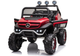 Samochód elektryczny dla dzieci Lean Toys Mercedes Unimog S lakierowany Czerwony (5908275996125) - obraz 12
