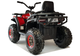 Квадроцикл електричний для дітей Lean Toys XMX607 лакований Червоний (5903802450552) - зображення 4