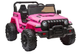Samochód elektryczny dla dzieci Lean Toys Jeep CH9956 Różowy (5903802450729) - obraz 1