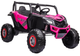 Samochód elektryczny dla dzieci Lean Toys Buggy UTV-MX Różowy (5903802453584) - obraz 1