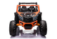 Samochód elektryczny dla dzieci Lean Toys Buggy UTV-MX Pomarańczowo-biały (5903802453553) - obraz 12