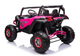 Samochód elektryczny dla dzieci Lean Toys Buggy UTV-MX Różowy (5903802453584) - obraz 4