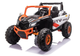 Samochód elektryczny dla dzieci Lean Toys Buggy UTV-MX Pomarańczowo-biały (5903802453553) - obraz 18