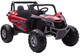 Samochód elektryczny dla dzieci Lean Toys Buggy UTV-MX Spider lakierowany Czerwony (5903802453607) - obraz 1