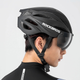 Kask rowerowy Rockbros z szybka, odpinane okulary z ochrona UV Black (5907769373350) - obraz 5