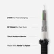 Кабель Nomad USB-C Kevlar Carbide Cable 240W 0.3м Black (NM014933858) - зображення 3