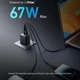 Быстрая зарядка Anker Prime 67W GaN Wall Charger (3 порта) - изображение 2
