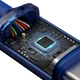Кабель Baseus Crystal Shine Type-C to Type-C 100W 1.2m Blue (CAJY000603) - изображение 6