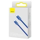 Кабель Baseus Crystal Shine Type-C to Type-C 100W 1.2m Blue (CAJY000603) - изображение 7