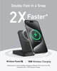 Повербанк Anker MagGo Power Bank (6.6K) Qi2 15W Black Stone - изображение 3