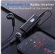 AUX Bluetooth MP3 microSD приемник адаптер Стерео Громкая связь блютуз трансмиттер ESSAGER 5.3 с микрофоном - изображение 4