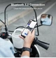Блютуз TPMS система контроля давления и температуры в шинах датчики Андроид IOS E-ACE K5 для мотоциклов 2шт - изображение 2