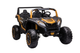 Електромобіль для дітей Lean Toys Buggy A032 Золотистий (5903802459678) - зображення 1