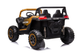 Електромобіль для дітей Lean Toys Buggy A032 Золотистий (5903802459678) - зображення 12