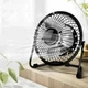 Настольный USB-вентилятор Mini Fan металлический - изображение 3