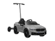 Samochód elektryczny dla dzieci Lean Toys BMW M5 SX2118 z platformą dla rodzica lakierowany Srebrny (5904204755788) - obraz 1