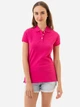 Поло женское U.S. Polo Assn Solid Pique Polo 2164412-ZH442 M Розовое (134991928316) - изображение 1