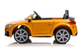 Електромобіль для дітей Lean Toys Audi TT RS Roadster Жовтий (5904665995679) - зображення 6