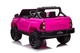 Samochód elektryczny dla dzieci Lean Toys Toyota Hilux DK-HL860 Różowy (5904665995730) - obraz 7