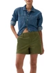 Шорты женские GAP 636264589 12 Зеленые (1159836021) - изображение 5
