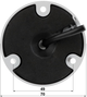 Kamera HDCVI Dahua HAC-HFW1200T-0280B-S6 4w1 - obraz 6