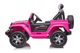Samochód elektryczny dla dzieci Lean Toys Jeep Wrangler Rubicon DK-JWR555 Różowy (5905323210875) - obraz 2