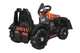 Traktor na akumulator Lean Toys ZP1001B z łyżką Pomarańczowy (5905515355230) - obraz 9