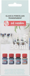 Набір фарб Talens Art Creation Glass & Porcelain Transparent Set Blues 4 x 30 мл (8712079442941) - зображення 1