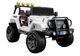 Електромобіль для дітей Lean Toys WXE-1688 Strong 4x4 Білий (5905991009078) - зображення 1
