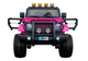 Samochód elektryczny dla dzieci Lean Toys WXE-1688 Strong 4x4 Różowy (5905991009085) - obraz 6